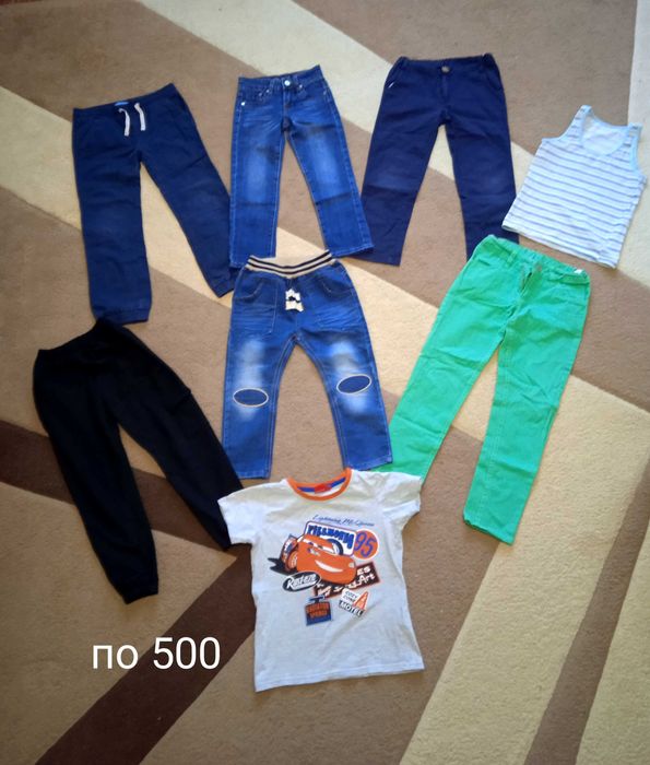 Вещи на мальчика 4-8 лет