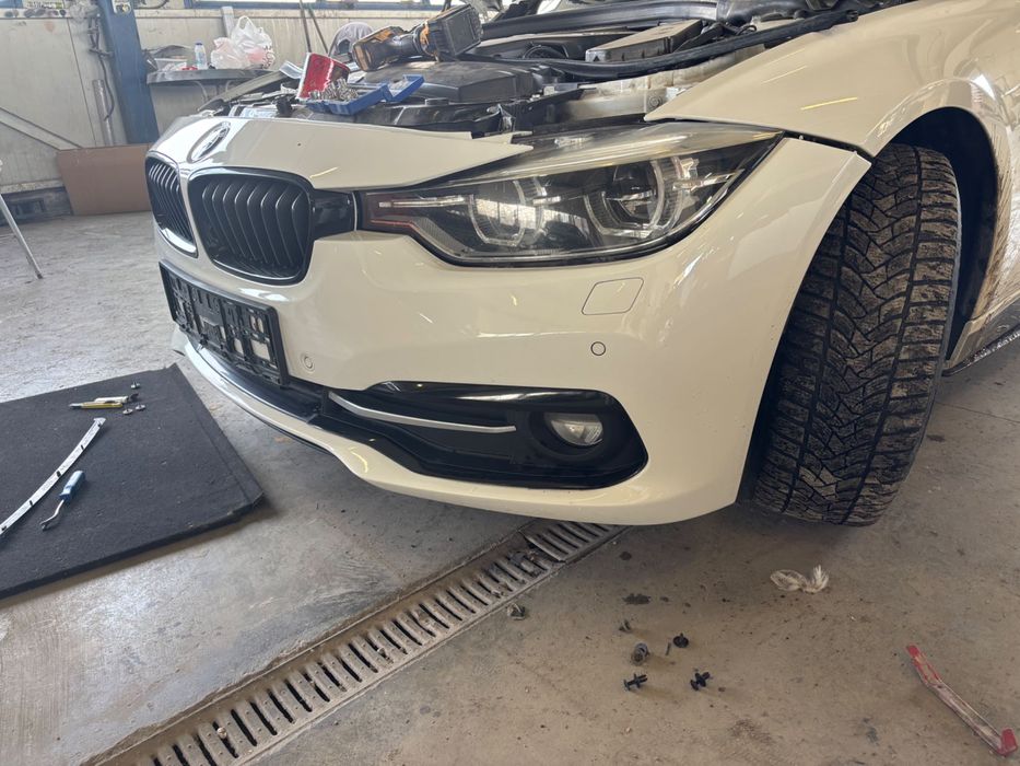 Предна броня Bmw F30 facelift Shadowline