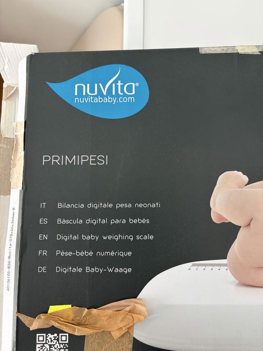 Бебешка електрическа везна Nuvita