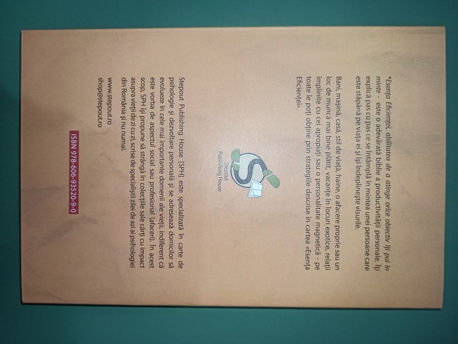 Carte- Esenta eficientei - Daniel Zarnescu