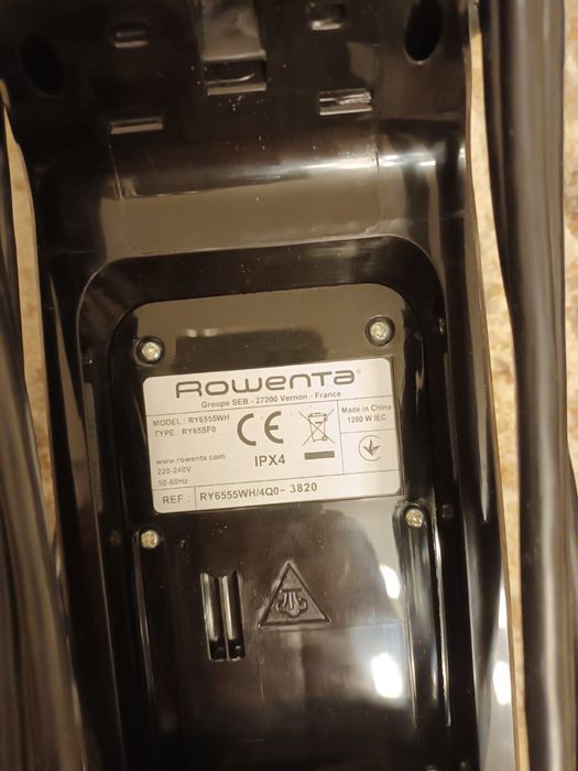 Mop cu abur Rowenta Steam Power RY6555WH, 1200W, 0.6L, filtru anticalc