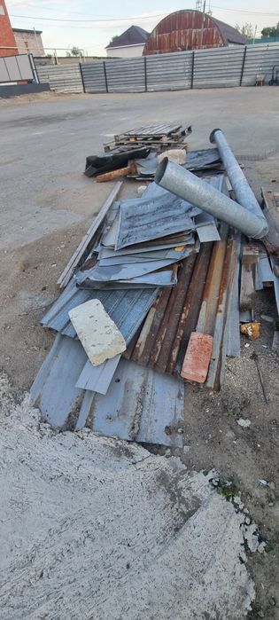 Продам жесть оцинкованную б/у