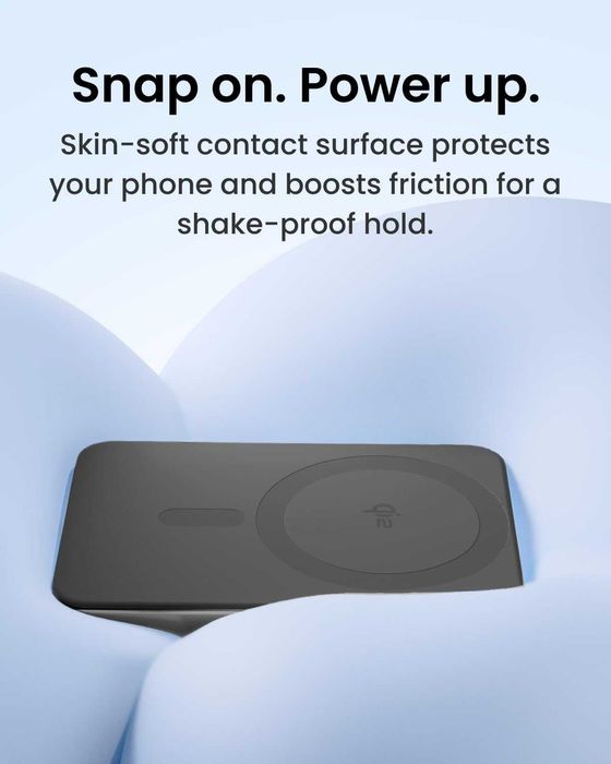 Външна батерия SHARGE AeroMag Magsafe 5000 mAh, магнитна, 15 W Qi2