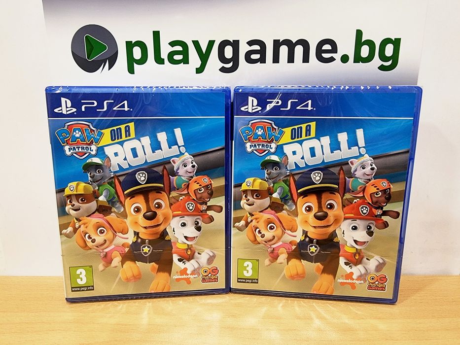 Чисто нова игра Paw Patrol: On a Roll! за PS4