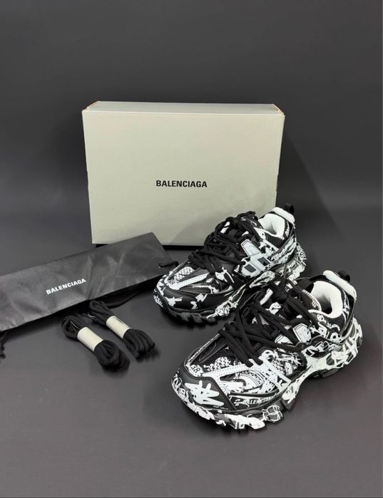 Balenciaga Track Sneakers №38 | White Pink | Отлично състояние