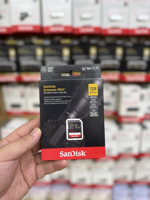 SanDisk Extreme PRO V90 / Lexar Professional 1800x V60 / Доставка 24/7