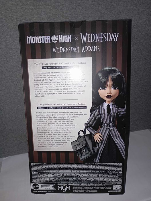 Кукла Monster High. Wednesday.
