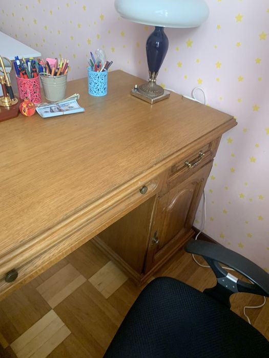 дубовый письменный стол