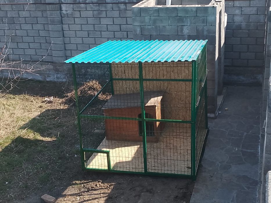 Вальер для собак. Доставка. установка бесплатно