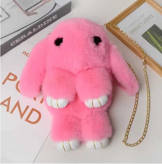 Заек раница / чанта . Детска раничка плюшено зайче .