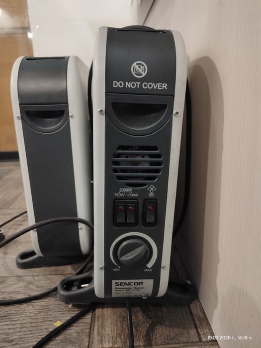 Конвекторна печка на ток