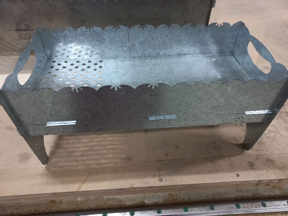 Мангал сборный складной для дачи и похода