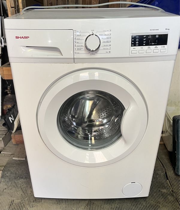 Автоматична пералня SHARP  ES-FA6103W2 за смяна на лагер на барабана