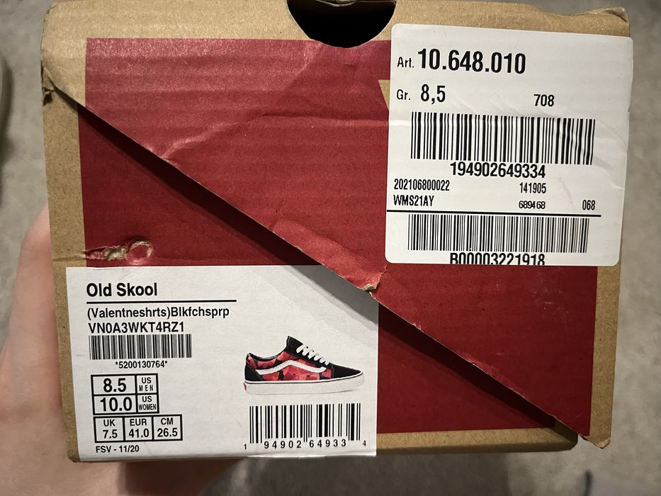 Vans Old Skool "Valentine Hearts” лимитирани кецове