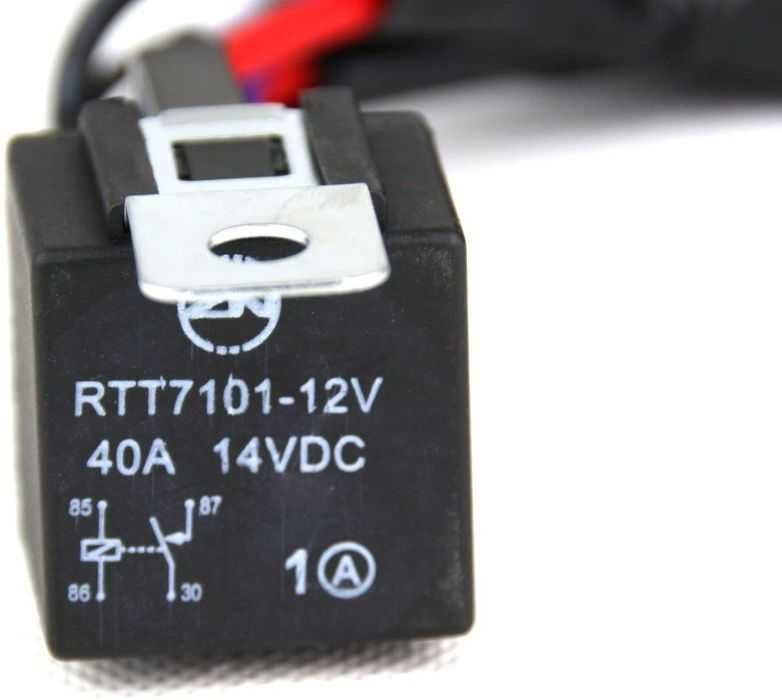 Захранващ Кабел за Дневни Светлини Халогени LED Бар 3,5м с Реле ON-OFF