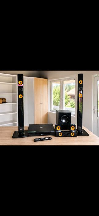 Sistem Home Cinema LG 3D Blu-ray BH7430P 5.1 WiFi Bluetooth Smart TV Full Set