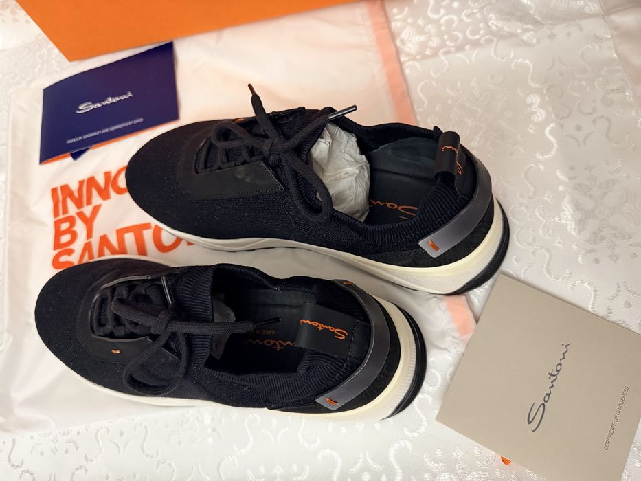 Santoni кроссовки оригинал
