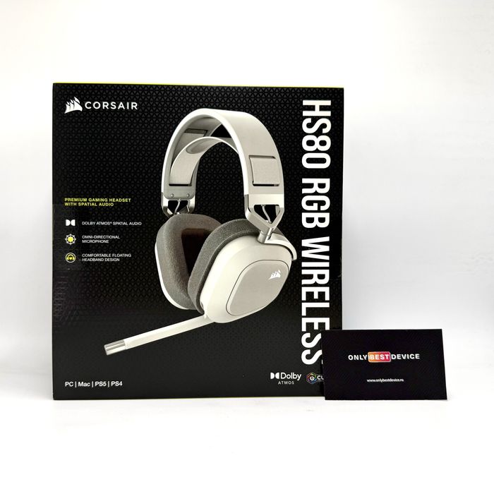 Casti Gaming Corsair HS80 RGB Wireless
