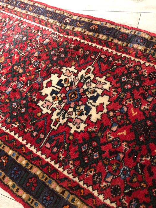 Mid century covor Iran traversa 200/70cm