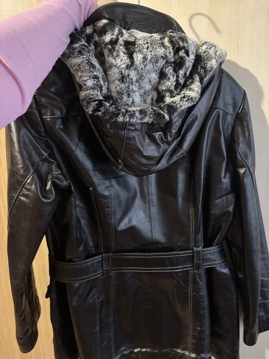 Яке от естествена кожа (телешки бокс)