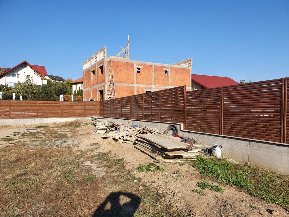 Garduri / Constructii- Structura / Panouri gard/ Trotuare beton