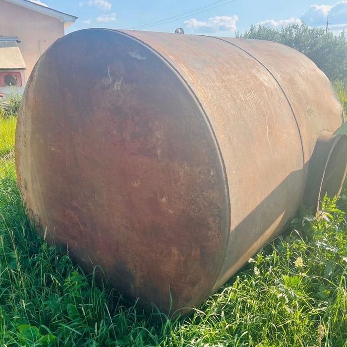 Бак металлический бочка емкость