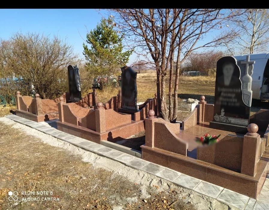 Установка памятников