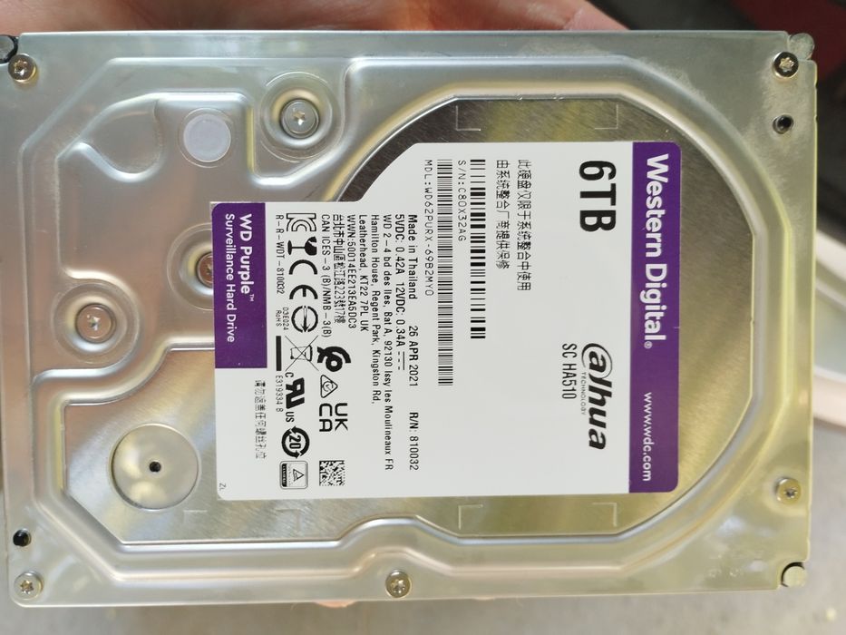 Продам жёсткий диск 6 тб