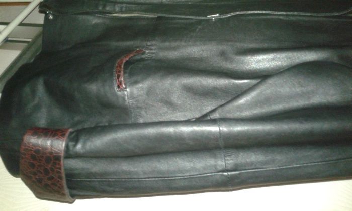 куртка кожаная женская