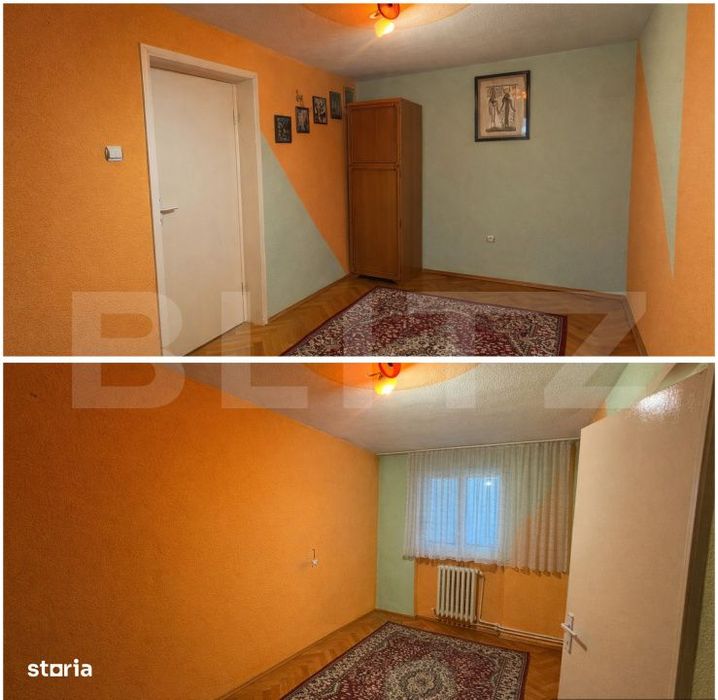 Apartament 4 camere decomodat, ideal familie | 2 bai | Iernuteni, Regh