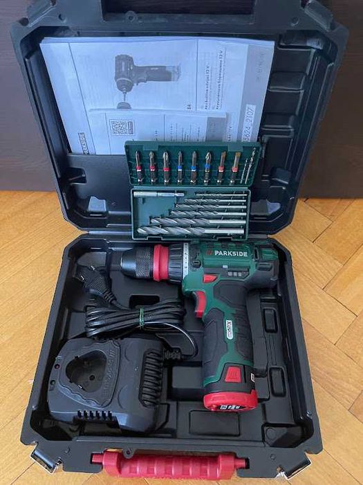 Нов винтоверт Parkside 12V с две скорости и свалящ се патронник