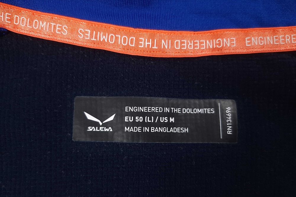 Salewa Puez - Оригинална мъжка блуза с цип размер M