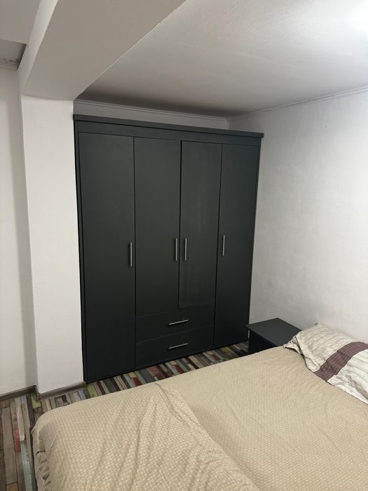Dormitor complet Pat dressing noptiere