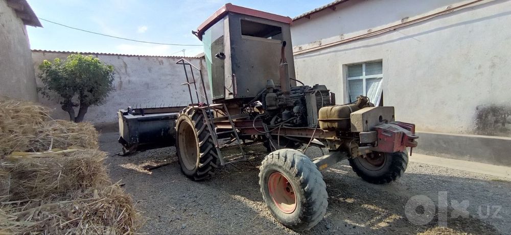 Трактор жатка соз холатда ишга таййор