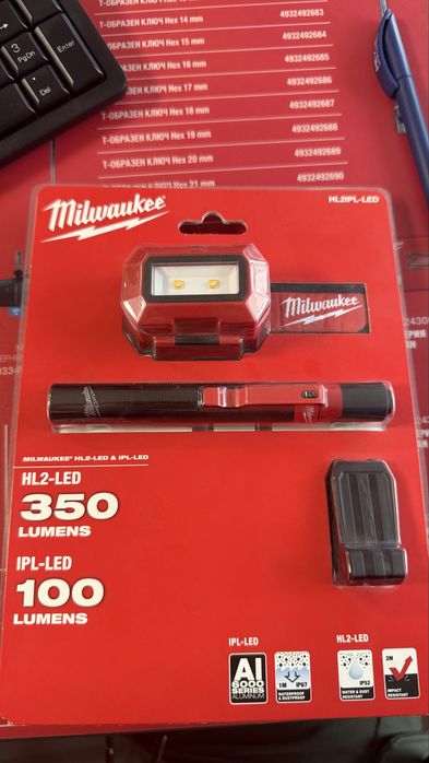 Акумулаторен челник Milwaukee USB 450/ MILWAUKEE HL2IPL-LED