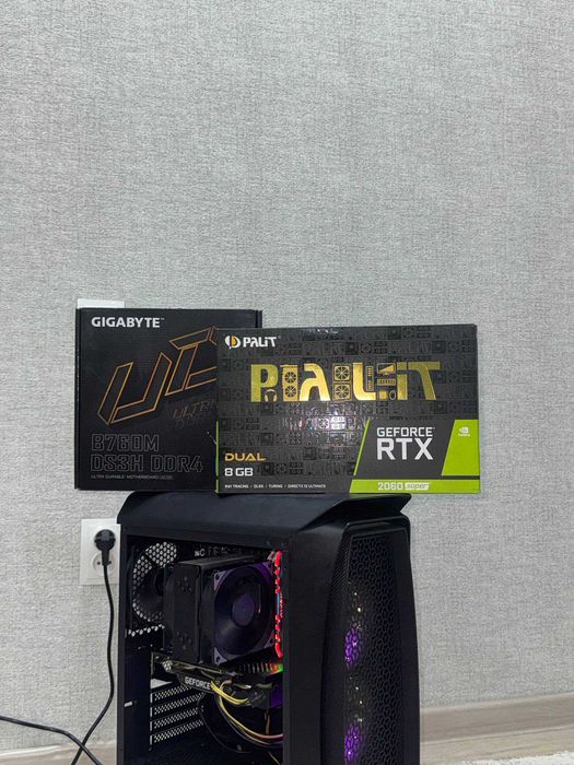 Игровой комьютер i5 12400f + RTX 2060 super