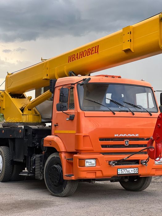 Кран любые работы 30м стрела 25т
