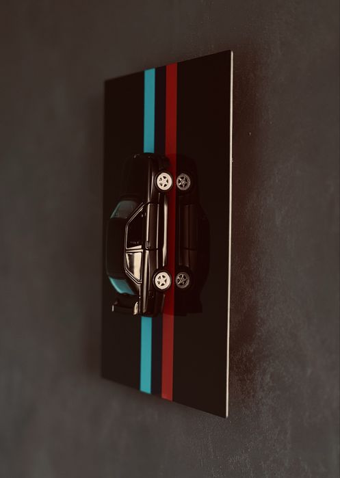 BMW M3 умален метален модел с LED