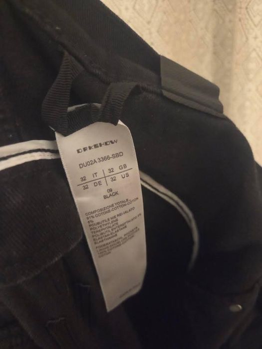 Rick owens jeans bolan banana mărimea 32