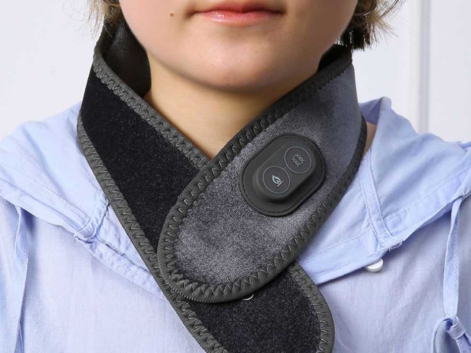 Масажна лента за врата (глава), облекчаване, масажор за затопляне