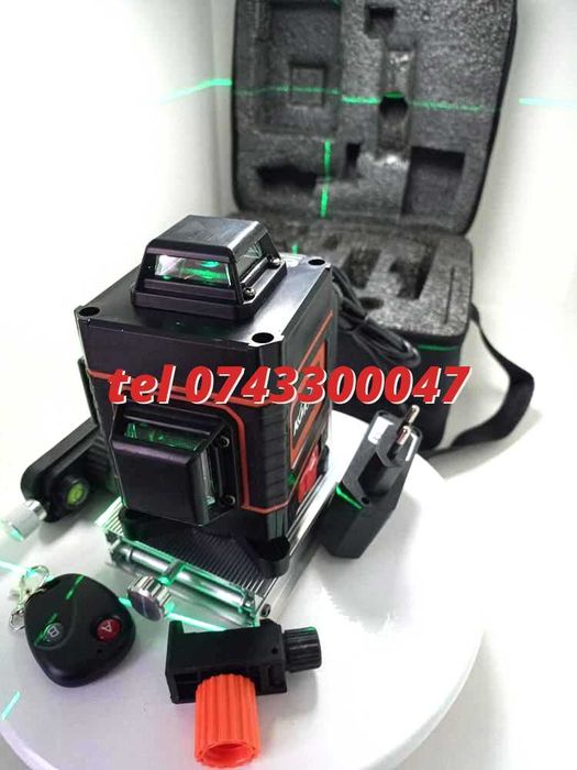 Promotie  Nivela Unda Verde  16 Lini 4d 30m Cu Detector Miez Germani