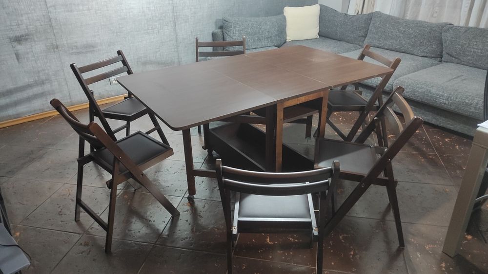 Set masa plianta cu scaune, Sistem Sony, Sistem Panasonic