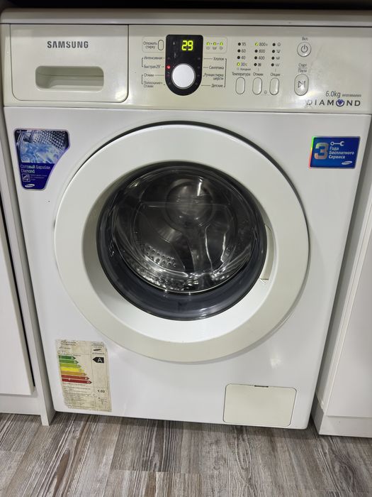 Samsung 6.0 kg новый формат современный