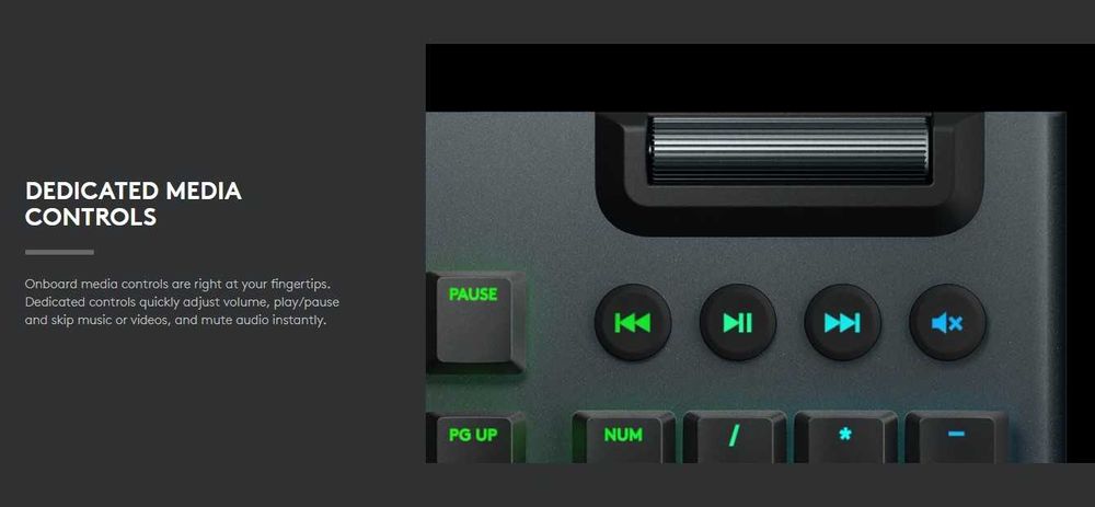 Tastatura Gaming Mecanica Logitech G815 Linear Switch Slim Sigilata