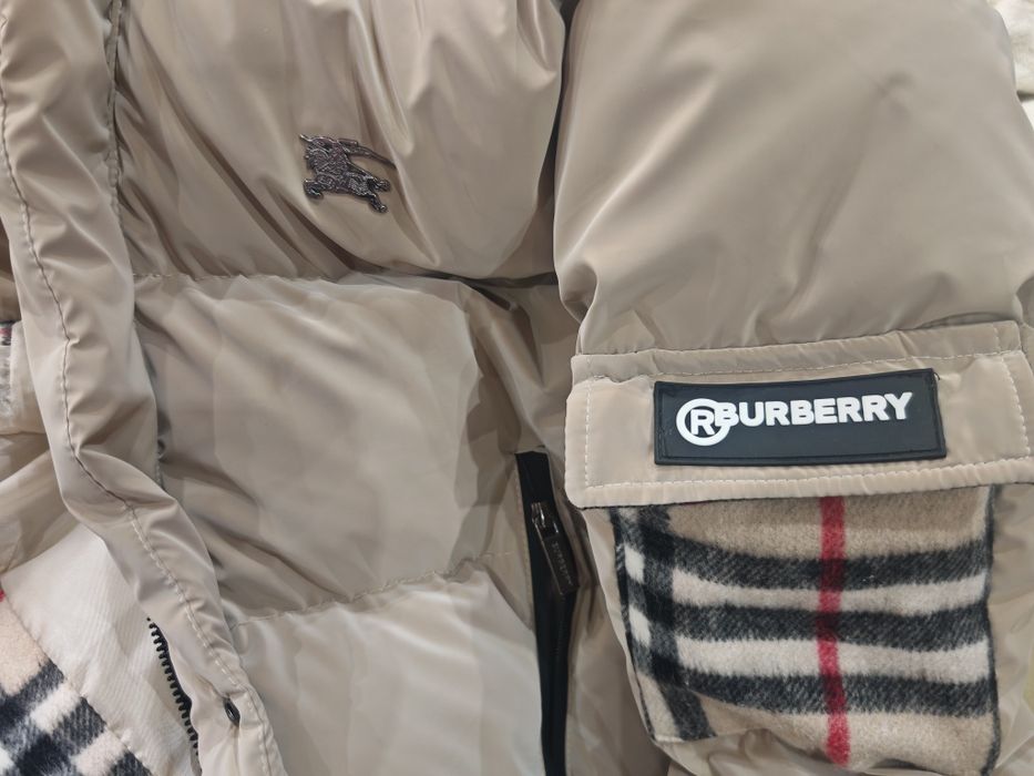 Ново топло  мъжко  палто "Burberry"