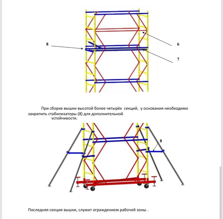 Сдается Вышка тур, леса рамный