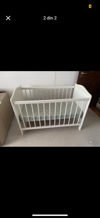 Pătuț din lemn pentru copii