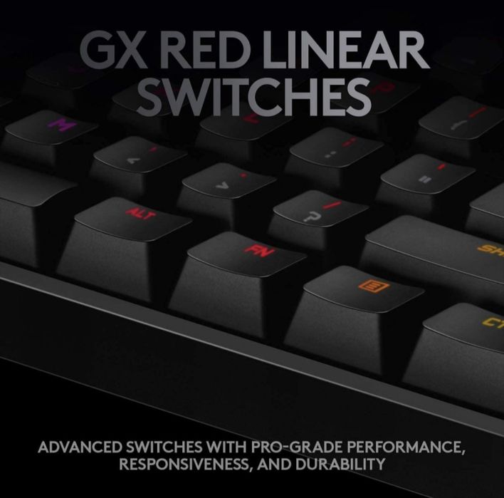 Tastatura mecanica gaming Logitech G Pro X Shroud Edition GX Red Switches