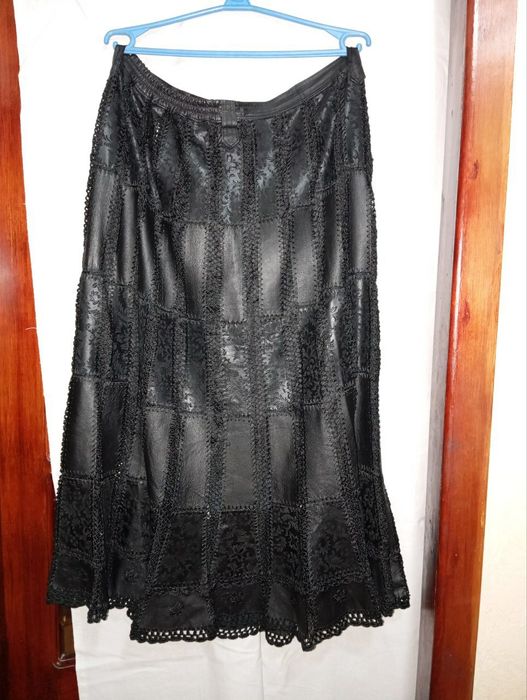 Продается кофта юбка кожанная большого размера