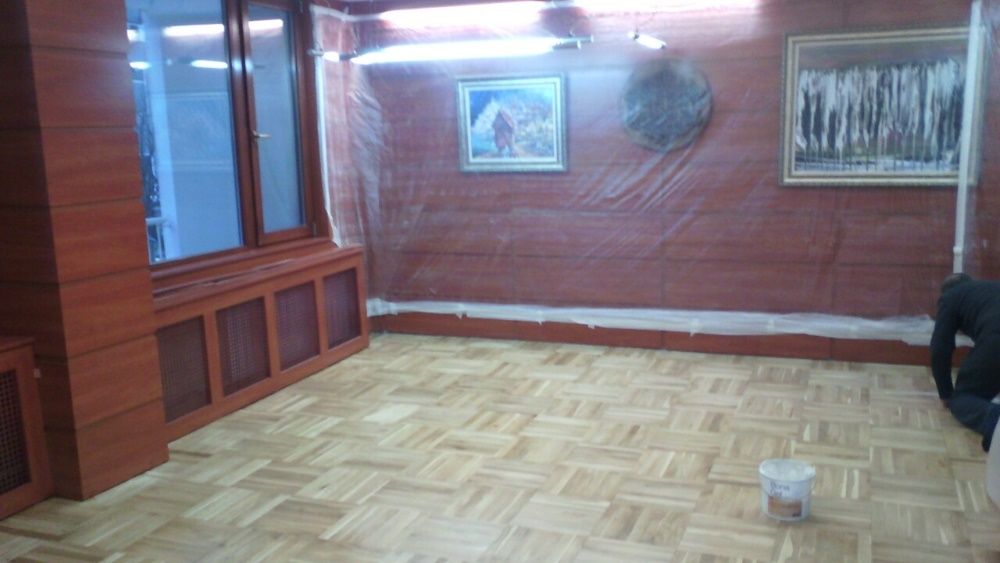 Безпрахово циклене на паркет и дюшеме Асеновград